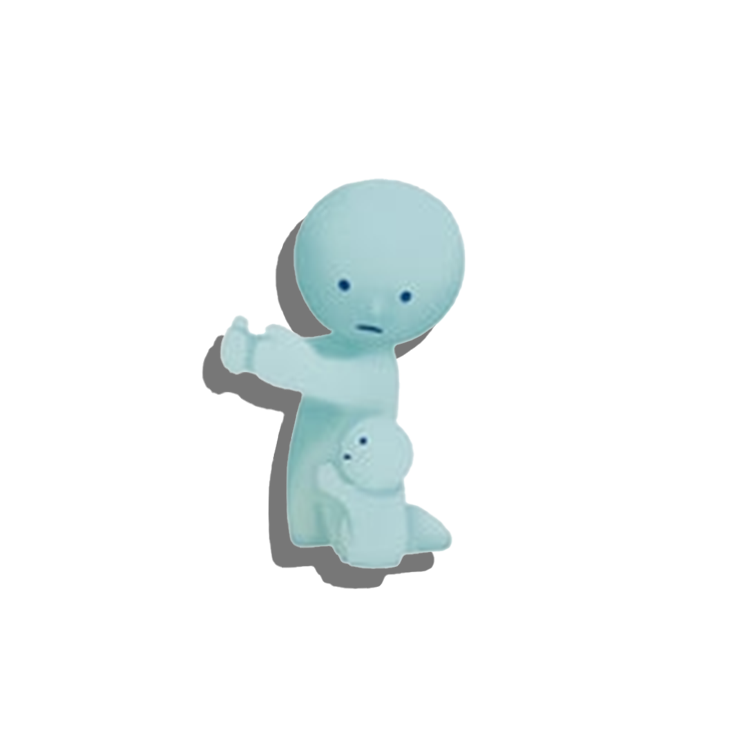 Smiski Toothbrush Stand